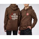 Schlenkerla Kapuzen Sweater braun M