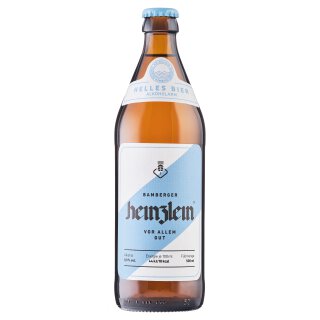 Heinzlein pallido a bassa gradazione alcolica